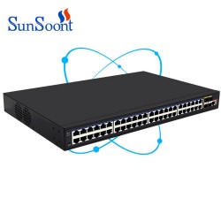 52 Port 10G Uplink 48 Port Gigabit Layer 3 Managed Ethernet Switch