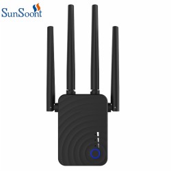 1200Mbps Home Wireless N Router Wifi Repeater 5Ghz Long Wi fi Range Extender