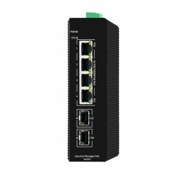 6 Ports 2.5G Managed Industrial PoE Switch