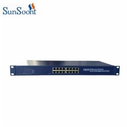 1000Mbps 16 RJ45 port network switch