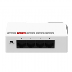 1000Mbps 1 In 3 Out POE Extender